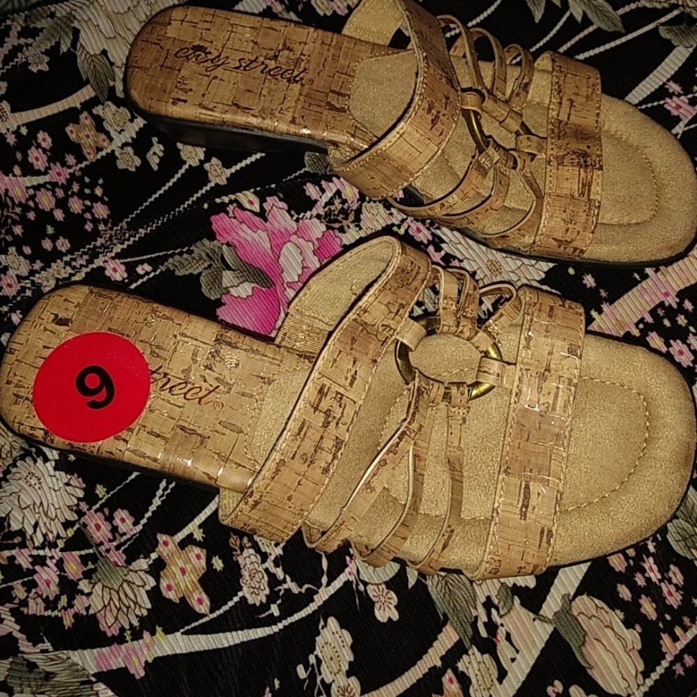 Cork sandals